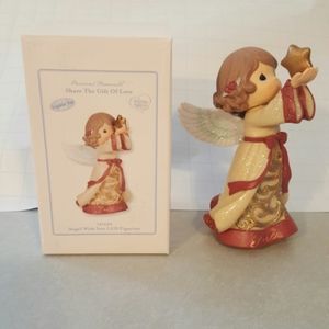 PRECIOUS MOMENTS ANGEL LED FIGURINE NIB